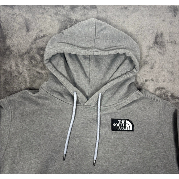 North Face Hoodie Mens XL Pullover Fleece Sweatshirt Kangaroo Pocket Outdoor - Picture 3 of 6
